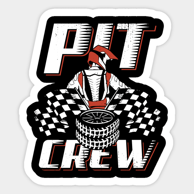 Motocross Pit Crew Dirt Bike Racing Mechanic Gift Sticker by Dolde08